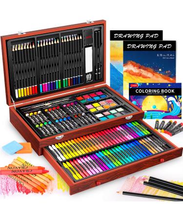 Caliart 100 Colors Artist Alcohol Markers Dual Tip Art Markers Twin Sketch  Markers Pens Permanent Alcohol Based Markers with Case for Adult Kids  Coloring Drawing Sketching Card Making Illustration white penshold