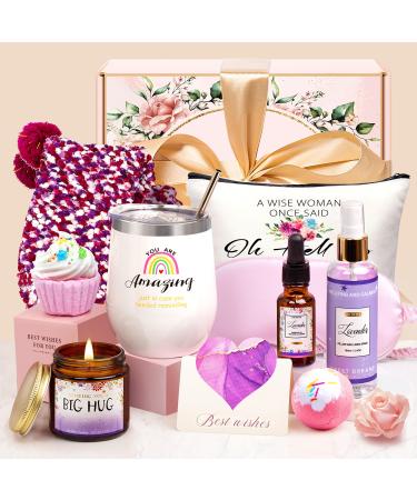 Birthday Gifts for Women Bath and Body Works Gifts Set for Women Spa Gifts Baskets for Women Bubble Bath for Women Lavender Gifts for