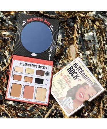 theBalm Alternative Rock Face Palette  Highlighter  Exclusive Shades  Long-Lasting  Durable Cosmetics  Reflective Finishes  Multi-Color 0.085 oz Vol. 2