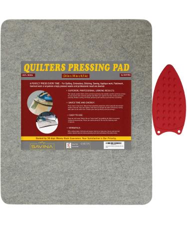  Wool Pressing Mat - 17 x 13.5 Quilting Ironing Pad