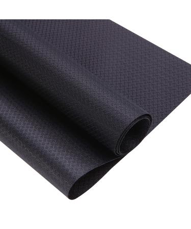 Outdoor Fabric Black 210 Denier Ripstop Nylon Fabric 60 Wide Waterproof for Tent Water Repellent Dustproof Airtight Inflatable Curtains Tarp Cover(