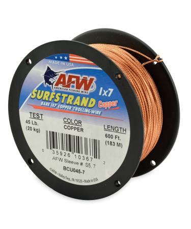 American Fishing Wire 49 Strand, 7x7 Stainless Steel Leader Cable