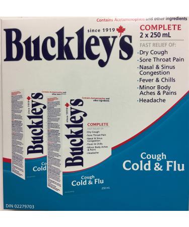 Buckley Complete Mucus Relief 250mL size