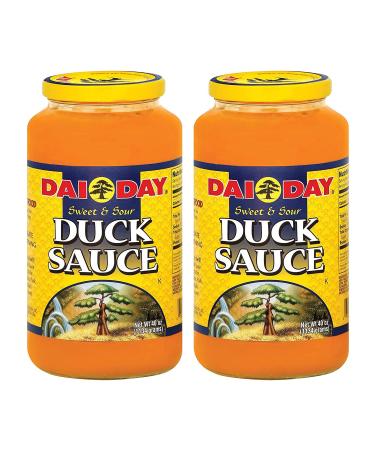 Dai Day Sweet & Sour Duck Sauce (2 Pack, Total of 80oz)