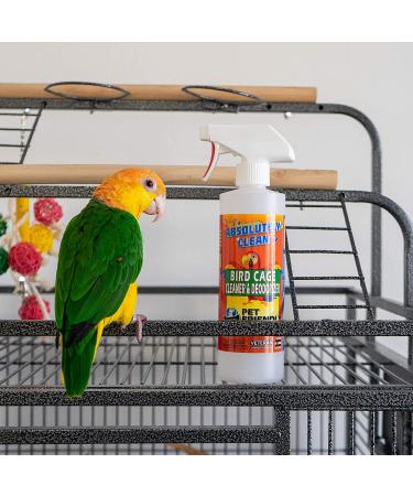 Absolutely Clean Amazing Bird Poop Remover - Just Spray/Wipe - Safely & Easily Removes Bird Messes - Use Indoor/Outdoor - Made in The USA