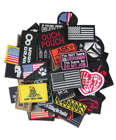 20 Pieces Black Girl Patches Iron on Patches for Clothing Afro