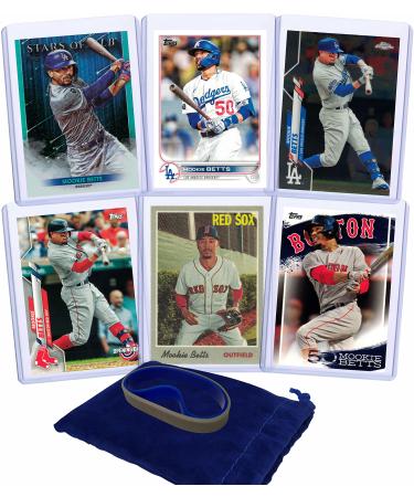  Mike Trout (5) Assorted Baseball Cards Bundle - Los