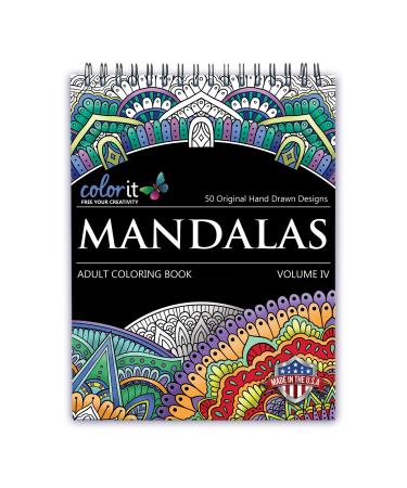 ColorIt Mandalas to Color, Volume VIII Adult Coloring Book