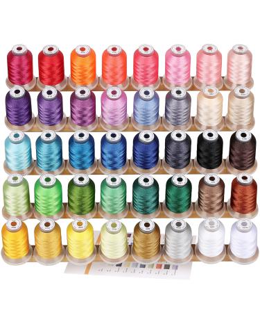 New brothread 20 Assorted Colors Metallic Embroidery Machine