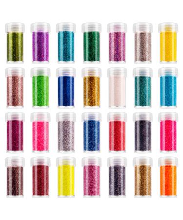 Rainbow Glitter 150g, Iridescent White Glitter Powder for Resin Tumblers,  Slime and Craft Making, Nail Art, Festival Decoration, Cosmetic Glitter for  Body Face Hair (Rainbow White)
