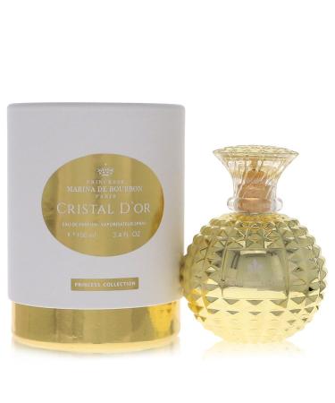 Cristal D'or by Marina De Bourbon Eau De Parfum Spray 3.4 oz for Women