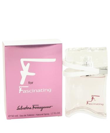 F for Fascinating by Salvatore Ferragamo Eau De Toilette Spray 1.7 oz for Women