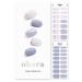 ohora Semi Cured Gel Nail Strips (N Afterglow) - Works with Any Nail Lamps Salon-Quality Long Lasting Easy to Apply & Remove - Includes 2 Prep Pads Nail File & Wooden Stick