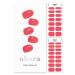 ohora Semi Cured Gel Nail Strips (N Tint Red) - Works with Any Nail Lamps Salon-Quality Long Lasting Easy to Apply & Remove - Includes 2 Prep Pads Nail File & Wooden Stick