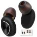 Tiliwame Ear Plugs  Reusable Ear Plugs for Sleeping Noise Cancelling  Concets  Study  Work  Silicone Earplugs 8 Ear Tips in XS/X/M/L (Black)