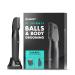 Ballsy B2 Groin & Body Trimmer for Men, Includes 2 Quick Change Heads, Waterproof, Cordless Charging Base for The Ultimate Close Shave