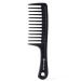 HYOUJIN Black Large Wide Tooth Comb Detangler Detangling Hair Brush,Paddle Hair Comb,Care Handgrip Comb-Best Styling Comb for Curly,Wet,Long Hair