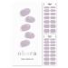 ohora Semi Cured Gel Nail Strips (N Cream Lavender) - Works with Any Nail Lamps Salon-Quality Long Lasting Easy to Apply & Remove - Includes 2 Prep Pads Nail File & Wooden Stick - Purple