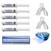 Teeth Whitening Kit with 44% Carbamide Peroxide 5 Syringes (3cc) of Teeth Whitening Gel - (1) LED Accelerator Light - (2) Trays - (1) Shade Guide - (1) Instructions Sheet