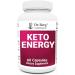 Dr. Berg's Keto Energy - Enhanced Mitochondrial Support, Nutritional Energy Supplement with Vitamins & Minerals, Alpha Lipoic Acid, Food-Based Ingredients - Keto Diet Perfect (60 Vegetarian Capsules)