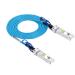 10Gtek Blue 25G SFP28 SFP+ DAC Cable - 25GBASE-CR SFP28 to SFP28 Passive Direct Attach Copper Twinax Cable for Mellanox MCP2M00-A002 2-Meter(6.6ft) 2 m Blue for Mellanox