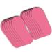 30 Pairs (60Feets) Spray Tanning Feet Pads Pink Disposable Sunless Airbrush Tanning Tent Foot Protection