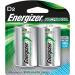 Energizer Rechargeable Batteries D 2-Count (Pack of 3 (2 ct each))