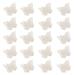 20 Pcs Small Butterfly Hair Claw Clips Clear Plastic Hair Claws Clamps Hair Jaw Clips Mini Hair Barrettes Accessories for Girls Women