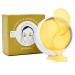 Lxycfmrd 24K Gold Under Eye Masks  Eye Masks for Dark Circles  Anti Wrinkle Under Eye Gel Pads  Eye Mask for Puffy Eyes  Skincare | 60 Pieces/30 Pairs