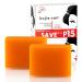 Kojie San Skin Brightening Soap - The Original Kojic Acid Soap with Brightening and Moisturizing Properties, Even Skin Tone and Reduce Appearance of Hyperpigmentation (65 grams, 2 Bars Per Pack)