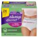 Always Discreet & Postpartum Incontinence Underwear for Women, Size XL, Maximum Absorbency, Disposable, Green, X-Large, 30 Count X-Large (30 Count)