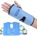 Comfpack Wrist Ice Pack for Carpal Tunnel Reusable Hot Cold Therapy Hand Ice Pack Wrap Wrist Ice Brace for Hand Surgery Rheumatoid Tendinitis Swelling Injuries Pain Relief