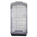 Bonaweite Extra Large Mesh Bird Seed Catcher, Bird Cage Stretchy Guard Cover, Birdcage Nylon Shell Skirt Traps Guards - 29.5 Height 29.5 Height White