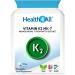 Health4All Vitamin K2 MK7 200mcg 90 Tablets (V) Natural Vegan MK7 from Natto Beans Fermentation. High Strength k2mk7 Tablets (not Capsules) K2 Vitamin Supplements. VIT K2 mk7 90 Count (Pack of 1)