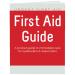 Urgent First Aid Guide with CPR & AED - 52 Pages | Full Color First Aid Booklet by Urgent First Aid  complies with OSHA & New ANSI Guidelines  Pocket Guide