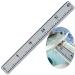 Hzkaicun/Fish Ruler/40"/with Backing Adhesive/Fish Measuring Sticker/Foam Fish Ruler for Boat/Fish Measuring Board/Suitable for/Fish Boat/Cooler/Kayak/Yacht/Fish Ruler Boat Accessories 40" Light gray