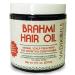 Brahmi Hair Oil (8 oz) by Vadik Herbs | All natural herbal hair oil for hair growth, hair conditioning, dandruff and dry scalp | Herbal scalp treatment 8 Fl Oz (Pack of 1)