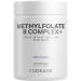 Codeage Methylfolate B Complex Supplements - 5 MTHF Methylcobalamin 1000mcg Methylated Vitamin B12 Riboflavin Betaine Vitamins B6 Methylation Cycle MTHFR - 2 Months - 120 Capsules
