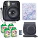 Fujifilm Instax Mini 11 Instant Camera Charcoal Gray + Fuji Film Value Pack (40 Sheets) + Shutter Accessories Bundle Including Compatible Carrying Case Quicksand Beads Photo Album 64 Pockets