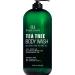 BOTANIC HEARTH Tea Tree Body Wash, Helps with Nails, Athletes Foot, Ringworms, Jock Itch, Acne, Eczema & Body Odor, Soothes Itching & Promotes Healthy Skin and Feet, Naturally Scented, 16 fl oz 16 Fl Oz (Pack of 1)