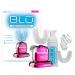GO SMILE Sonic BLU Hands-Free Professional Teeth Whitening Kit - Hands Free Toothbrush With Gum Massager - Includes Cordless Charger & Foaming Toothpaste & Whitening Tray - No Tooth Sensitivity - Pink