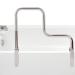 DMI Grab Bar Tub and Shower Handle, Bathtub Grab Bar, Safety Rail, For Safety and Stability, Rust Resistant, Chrome