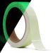 Glow in The Dark Tape 30 ft x 1 inch Fluorescent Tape  Premium Quality Non-Toxic  Waterproof Stickers for Stairs Walls Steps and Exit Sign