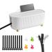 Homebliss Cable Management Box - Cord Organizer Box 13.7 * 5.9 * 5.3in -Insulated Cable Storage Box for TV Computer Laptop Power Strips -Fashionable Power Strip Box for Home Office -Pearl White