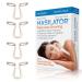 Nasilator Nasal Dilator  Anti-Snoring Aid Solution  Soft & Flexible Device  Improves Breathing & Sleeping  Reduces Snoring  Comfortable  Lightweight & Reusable Nasal Dilator Clip (Sizing)