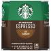 Starbucks Doubleshot Espresso Coffee Beverage, 6.5 oz Cans (4 Pack)