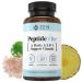 Zen Nutrients PeptideVite GLP-1 Support Vitamin for Nausea Relief Insulin Health Glucose Metabolic Support & Gut Health with Probiotics Bromelain Chromium Picolinate & Organic Ginger (60 Capsules)