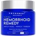 Remedy Hemorrhoid Balm – Fast Relief Hemorrhoid Cream for Burning, Itching, Pain, Swelling & Soothing | Anel Fissure Treatment | Witch Hazel Arnica & Yarrow Hemorrhoidal Ointment - 2 Oz