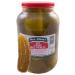 Mrs. Kleins Large Hot Pickles | Bold Spicy Dill Pickle Snack | Spicy Giant Dill Pickles Made with Natural Ingredients | Kosher, Low Carb, Gluten Free & Vegan | Wholesale Hot Pickles 128 fl oz Jar 128 Fl Oz (Pack of 1)