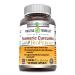 Amazing Formulas Turmeric Curcumin BioPerine 1500 Mg Per Serving Veggie Capsules (180 Veggie Capsules) (Non-GMO) - Powerful Antioxidant & AntiInflammatory Properties. 180 Count (Pack of 1)